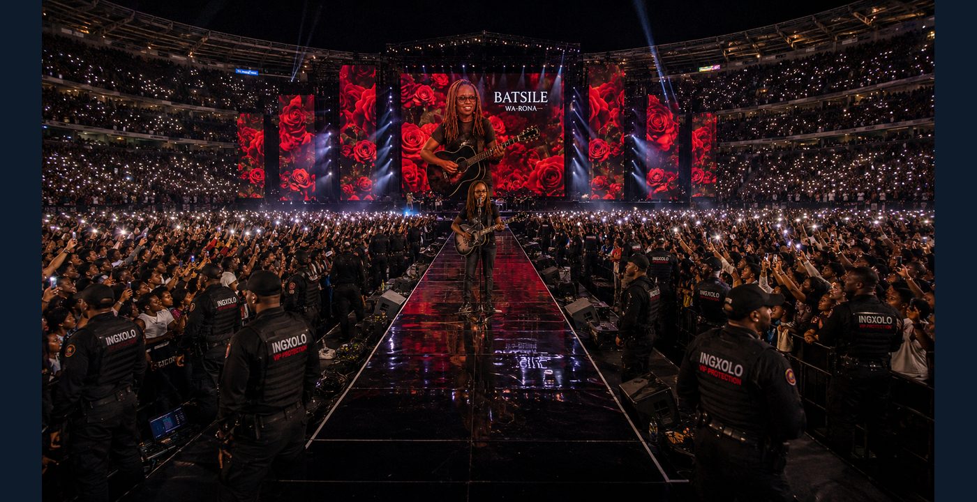 iNgxolo VIP Protection securing a stadium concert