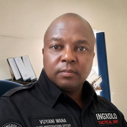 Vuyani Wana in iNgxolo uniform, Forensics and Investigations